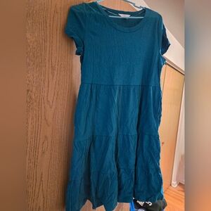 Time and Tru Teal Mini Dress